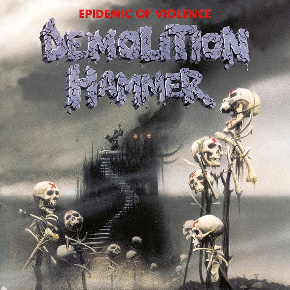 Demolition Hammer Epidemic Of Violence | CD Nacional Heavy Metal Novo R$ 67,50