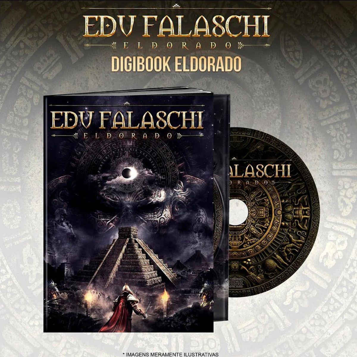 Edu Falaschi Eldorado * Deluxe Edition * | CD Nacional Heavy Metal Novo R$ 187,50