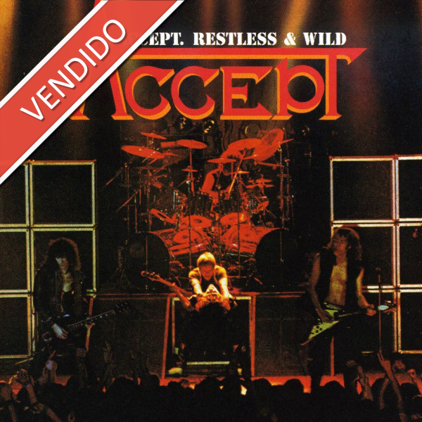 LP Accept | Restless & Wild 1983/NM (Near Mint) R$160