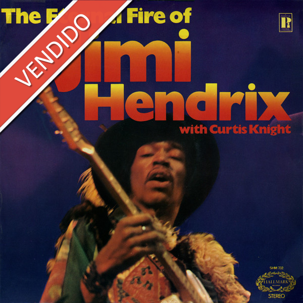 LP Jimi Hendrix | With Curtis Knight The Eternal Fire Of Jimi Hendrix 1972/NM (Near Mint) R$140