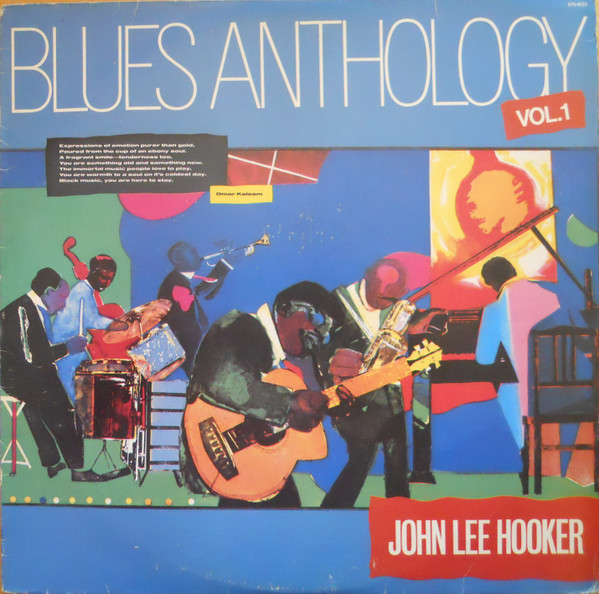 LP Blues Anthology | Vol.1 John Lee Hooker 1987/NM (Near Mint) R$120