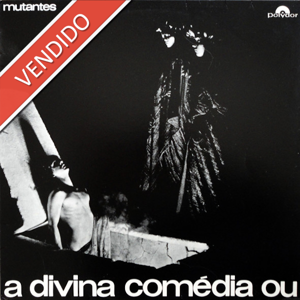 LP Mutantes | A Divina Comédia Ou Ando Meio Desligado 1985/NM (Near Mint) R$320