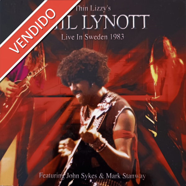 CD Thin Lizzy | Phil Lynott Live In Sweden 1983 John Sykes (RARO e LIMITADO) 2002/NM (Near Mint) de Época R$330