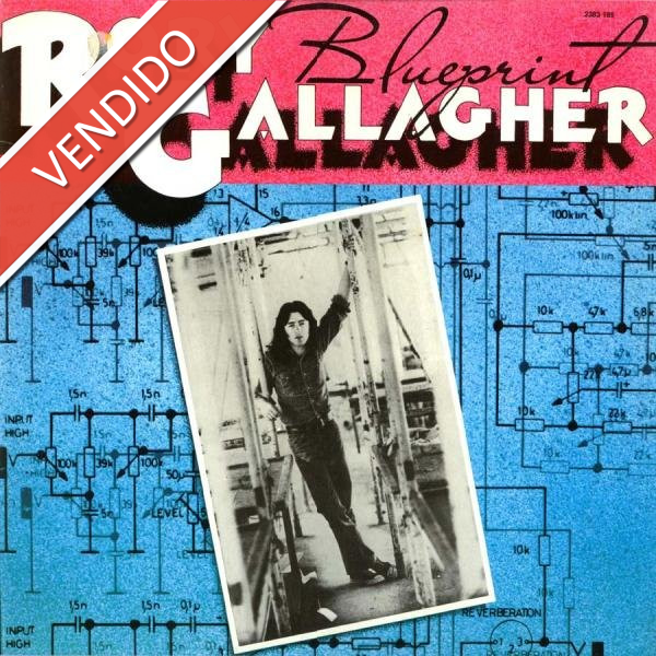 LP Rory Gallagher | Blueprint (BR / EX-NM) 1973/NM (Near Mint) de Época R$210