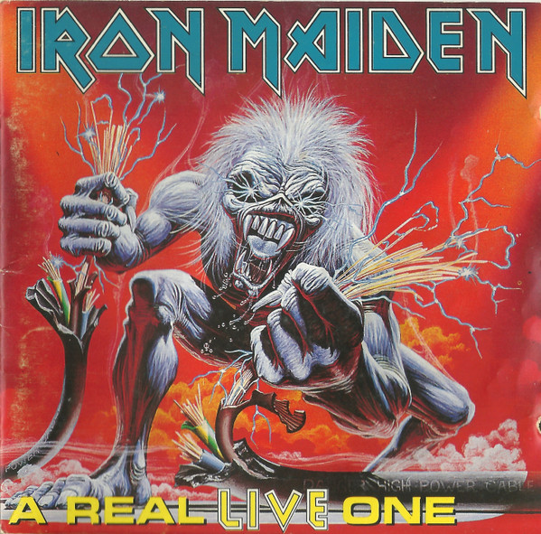 CD Iron Maiden | A Real Live One (1993 Press 1993) /NM (Near Mint) de Época R$110