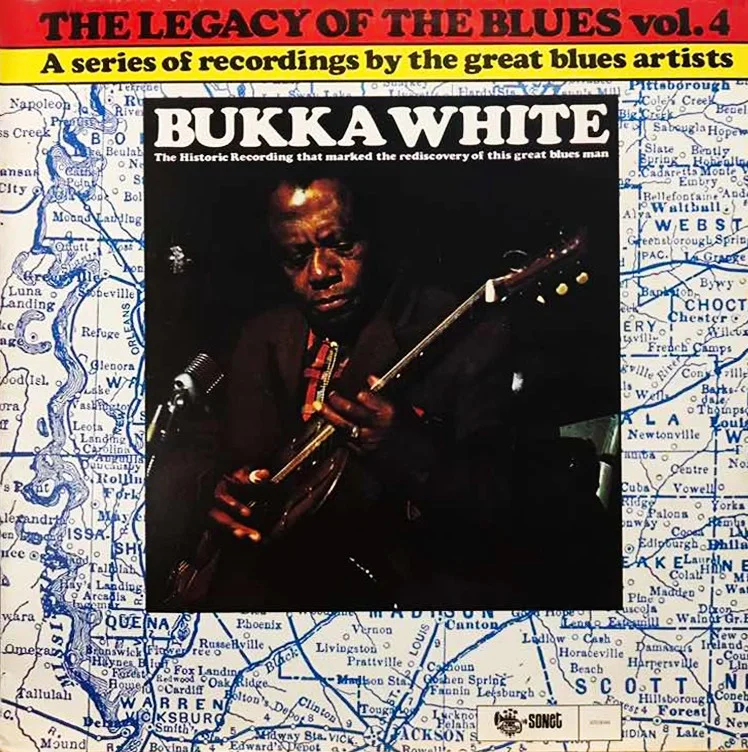 LP Bukka White | The Legacy of the Blues Vol. 4 (1969 Press 1989) /NM (Near Mint) de Época R$230