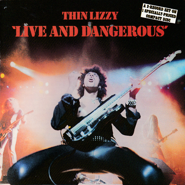 CD Thin Lizzy | Live And Dangerous (AAD) (1978 Press 1989) /NM (Near Mint) de Época R$170