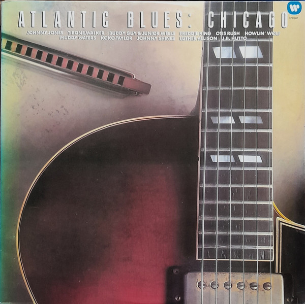 LP Atlantic Blues | Atlantic Blues: Chicago (Duplo) (1947-1977 Press 1987) /NM (Near Mint) de Época R$250