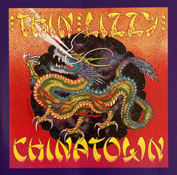 CD Thin Lizzy | Chinatown (ADD) (1980 Press 1993) /NM (Near Mint) de Época R$160