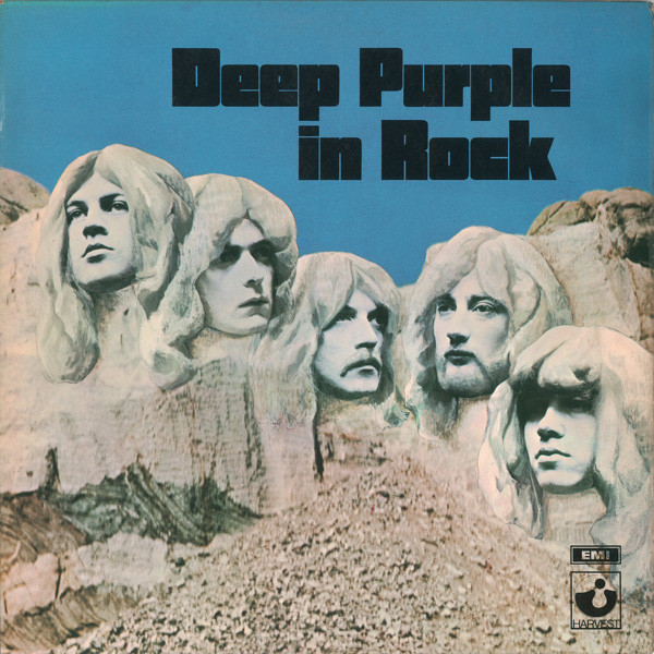 LP Deep Purple | Deep Purple In Rock (1970 Press 1985) /NM (Near Mint) de Época R$250