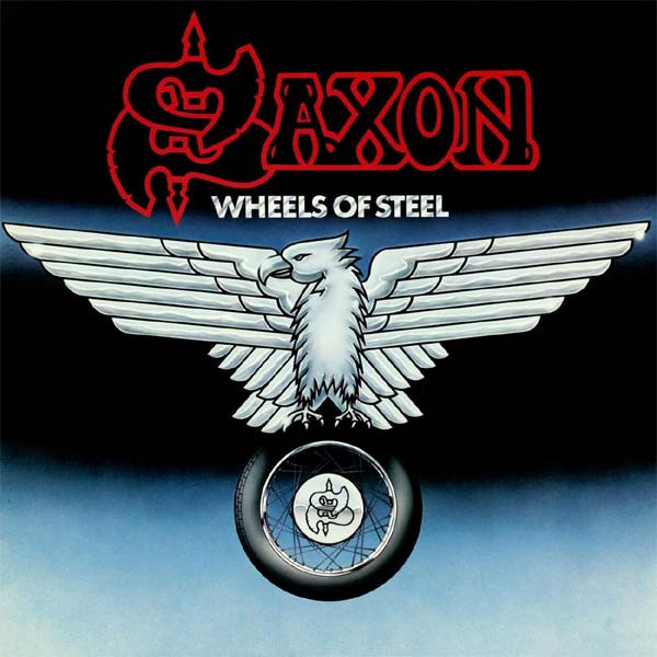 LP Saxon | Wheels Of Steel (1980 Press 1983) /NM (Near Mint) de Época R$270