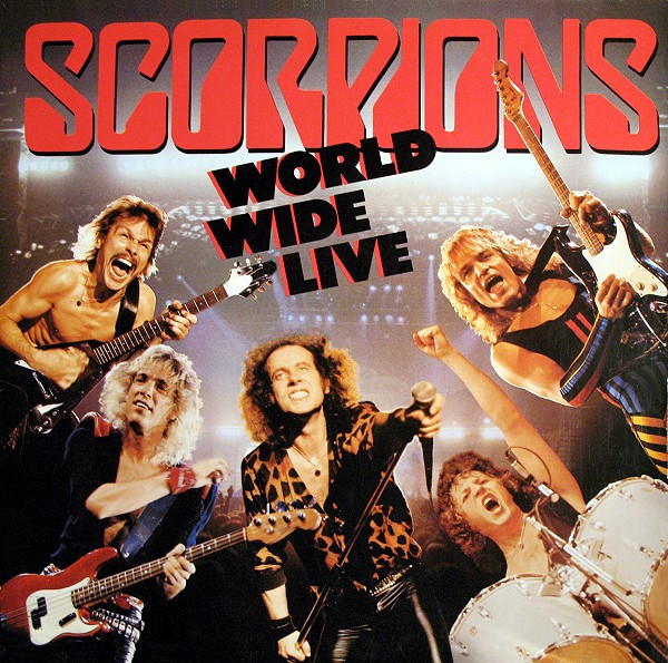 LP Scorpions | World Wide Live 2xLP (1984 Press 1985) /NM (Near Mint Minus) de Época R$370