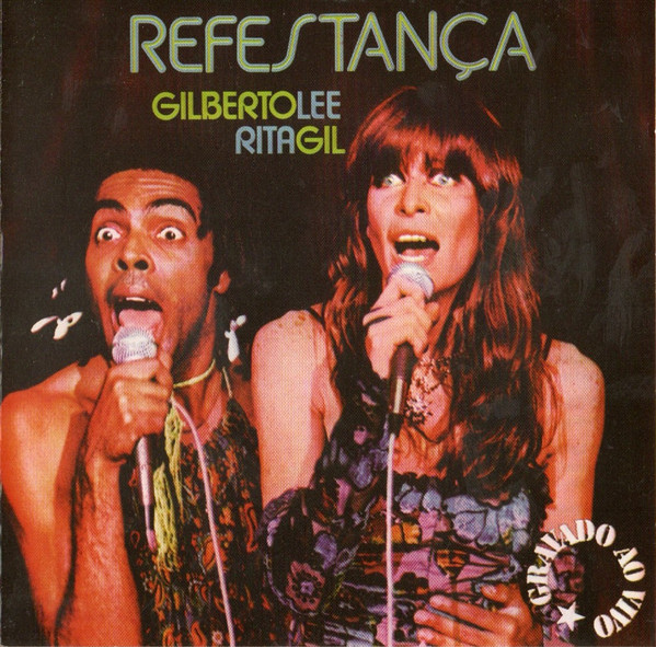 LP Rita Lee & Gilberto Gil | Refestança 1977/NM (Near Mint) de Época R$280