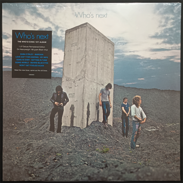 LP The Who | Who’s Next 180g Import (1971 Press 2023) /NV (Novo) e Lacrado de fábrica R$359