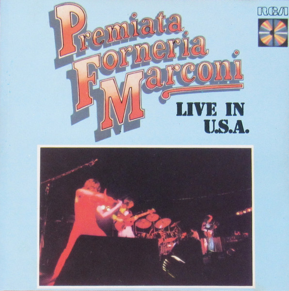 CD PFM Premiata F Marconi | Live in USA AAD (1974 Press 1991) /EX (Excellent) de Época R$139