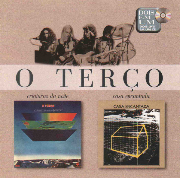 CD O Terço | Criaturas Da Noite & Casa Encantada (1974-75 Press 1999) /NM (Near Mint Minus) de Época R$149