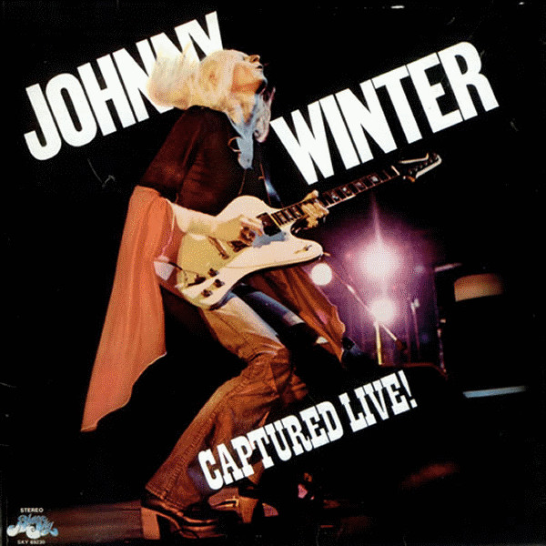 LP Johnny Winter | Captured Live! (1976 Press 1976) /NM (Near Mint) de Época R$250