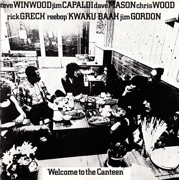 LP Traffic | Welcome to the Canteen Live (1971 Press 1987) /NM (Near Mint) de Época R$239