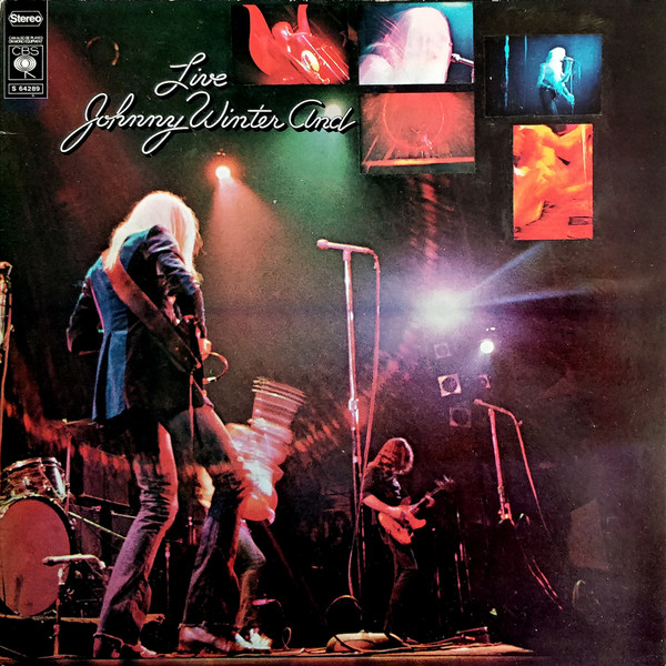 LP Johnny Winter | Live Johnny Winter And (1970 Press 1989) /NM (Near Mint) de Época R$270