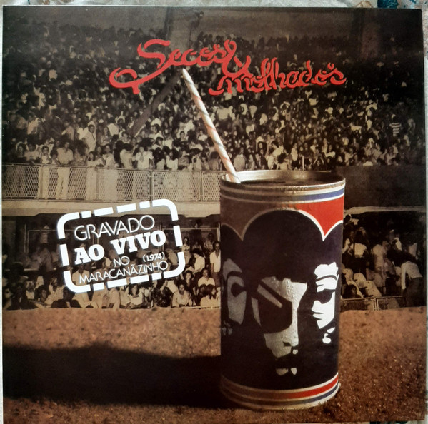 LP Secos & Molhados | Gravado Ao Vivo No Maracanãzinho (1974/1980) 1980/NM (Near Mint) de Época R$240
