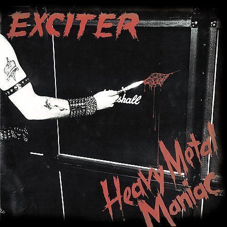 LP Exciter | Heavy Metal Maniac Import Splatter LACRADO (1982 Press 2008) /NV (Novo) e Lacrado de fábrica R$329