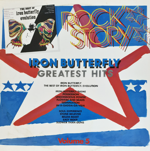 LP Iron Butterfly | Evolution The Best Of Butterfly Evolution First Press (1971 Press 1983) /NM (Near Mint) de Época R$299