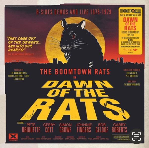 LP The Boomtown Rats | Dawn Of The Rats Import (1975-79 Press 2025) /NV (Novo) e Lacrado de fábrica R$349