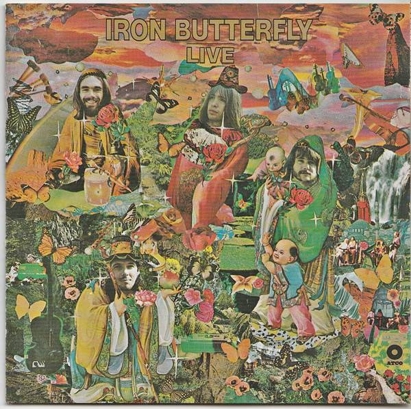 CD Iron Butterfly | Live San Diego 1969 First Press AAD Germany (1970 Press 1993) /NM (Near Mint) de Época R$159