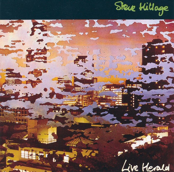 CD Steve Hillage | Live Herald First Press AAD USA (1979 Press 1990) /NM (Near Mint) de Época R$179