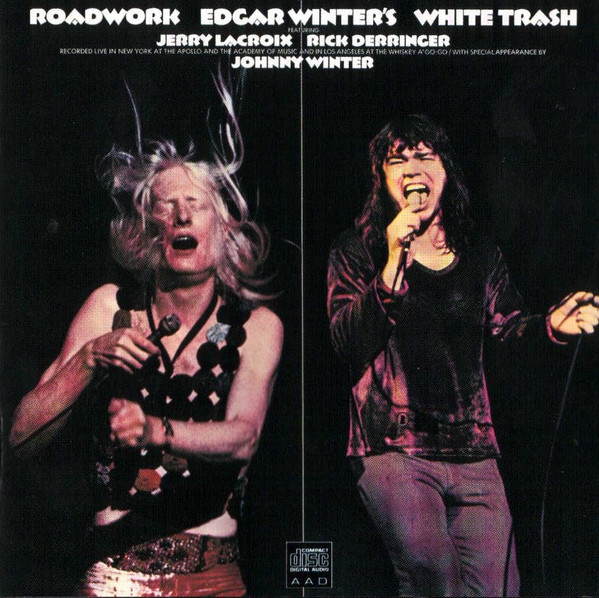 CD The Edgar Winter | Roadwork Live AAD Import USA (1972 Press 1985) /NM (Near Mint Minus) de Época R$139