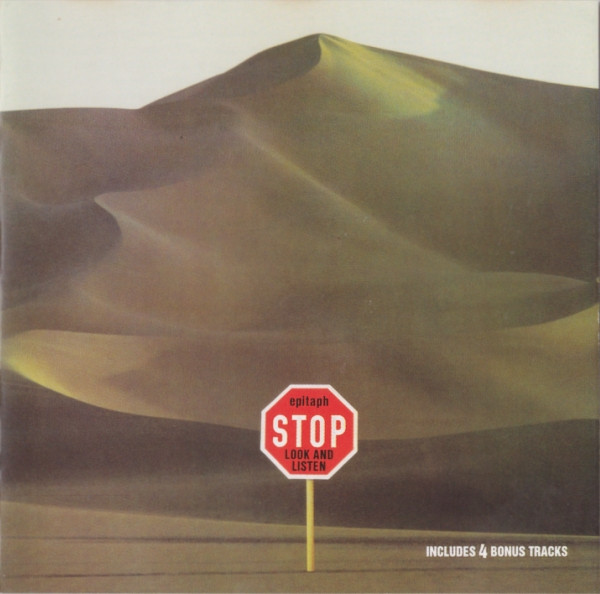 CD Epitaph | Stop Look And Listen AAD + Bonus Import Germany (1972 Press 1998) /NM (Near Mint) de Época R$199