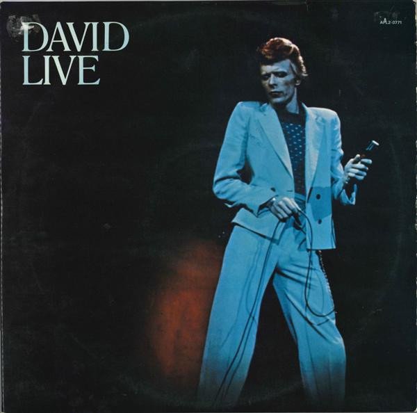 LP David Bowie | David Live 2xLPs Gatefold ORIGINAL USA (1974 Hollywood Press 1974) /NM (Near Mint) de Época R$530