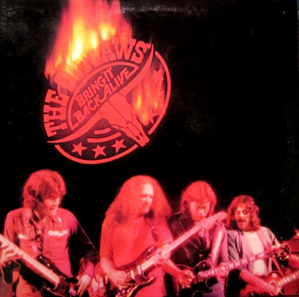 LP The Outlaws | Bring It Back Alive 2xLPs ZERADO Gatefold First Press Import USA + Sticker (1978 Press 1978) /NM (Near Mint) de Época R$470