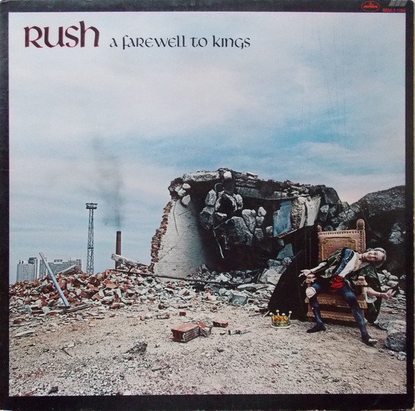 LP Rush | A Farewell To Kings ZERADO Gatefold FIRST PRESS Pitman Pressing Import USA (1977 Press 1977) /NM (Near Mint Minus) de Época R$380