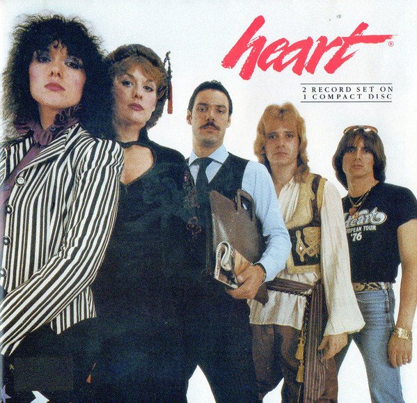CD Heart | Greates Hits / Live (1976-1980 Press 1990) /NM (Near Mint Minus) de Época R$89