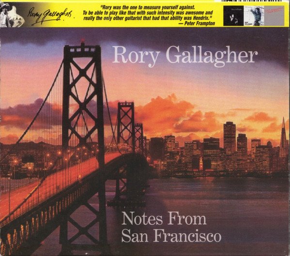 CD Rory Gallagher | Notes from San Francisco 2 x CDs Import USA (1978-1979 Press 2011) /NM (Near Mint) de Época R$249